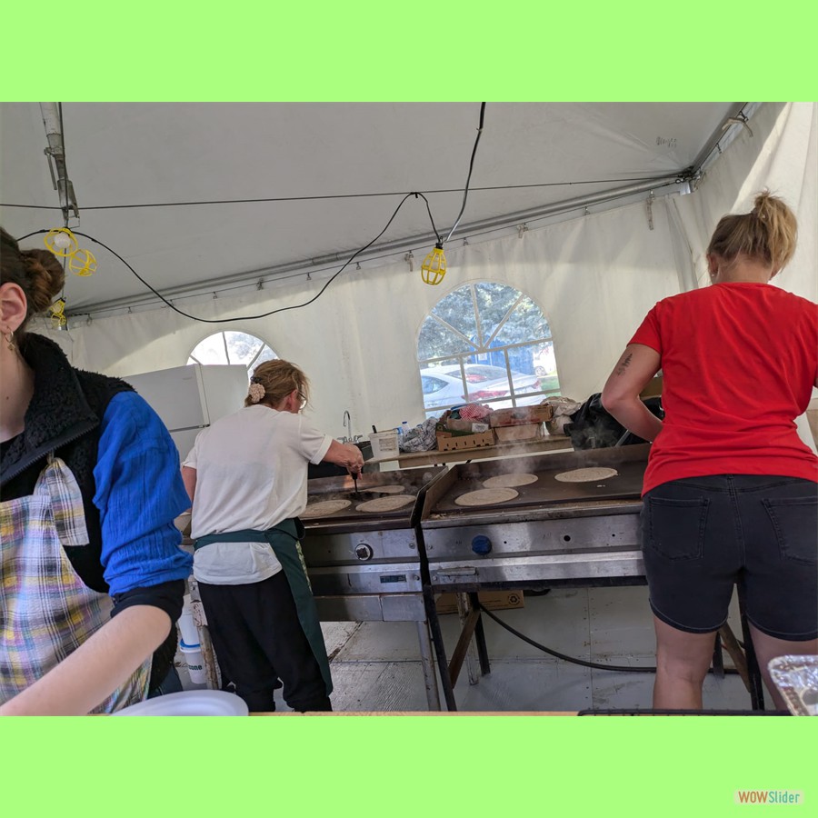 Les galettes de Louiseville au festival