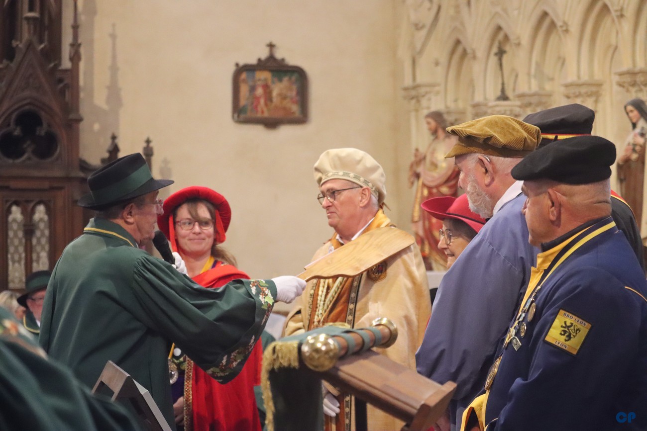 Grand chapitre de la Confr�rie Piperia La Galette